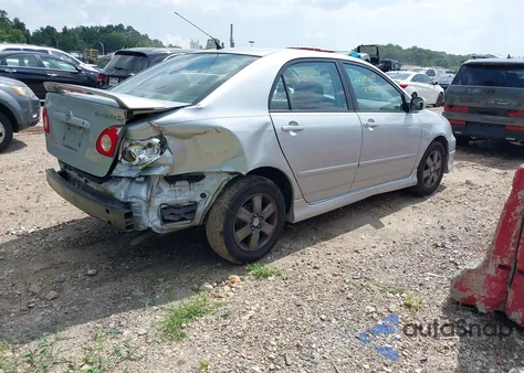 2007 Toyota Corolla S из США, поврежденный, VIN 2T1BR32E57C847766